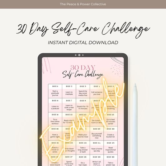 30 Day Self-Care Challenge